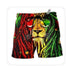 Lion Head Rasta dreads Yardii Shorts