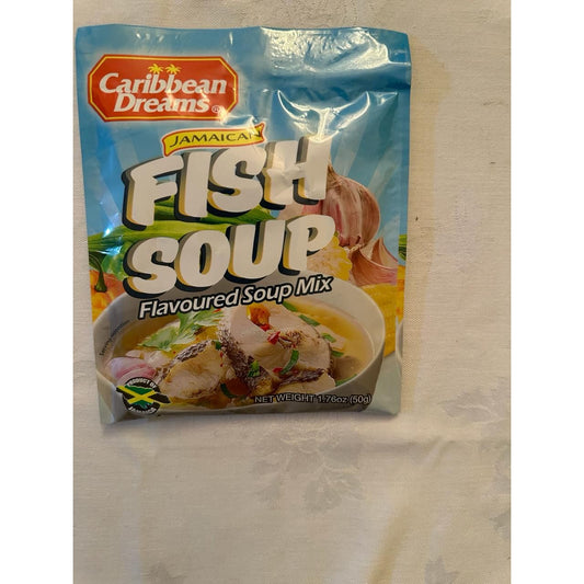 Caribbean Dreams Jamaica  fish soup  flavoured soup mix