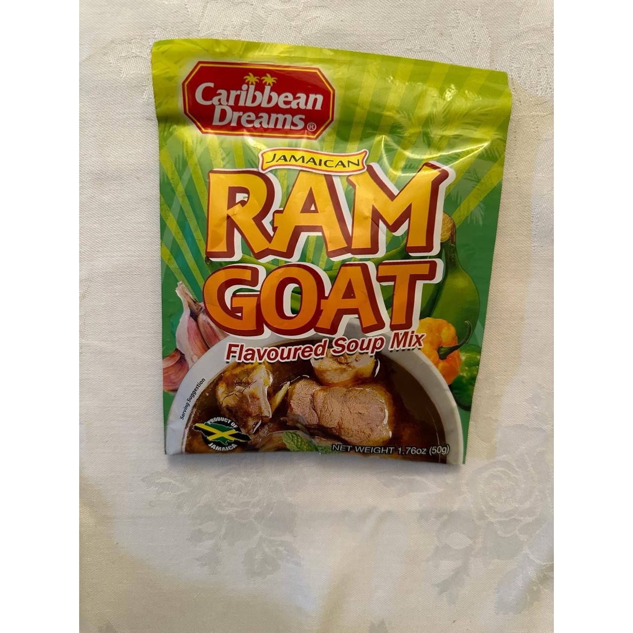 Caribbean Dreams Jamaica  Ram Goat flavoured soup mix